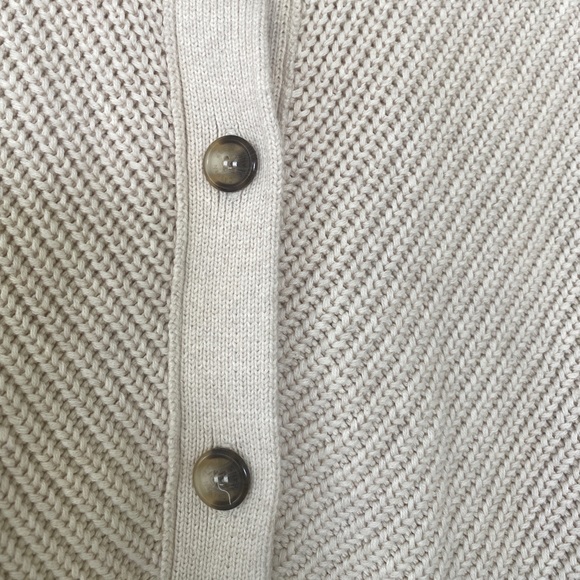 Calvin Klein cardigan with oversized collar - Picture 4 of 7